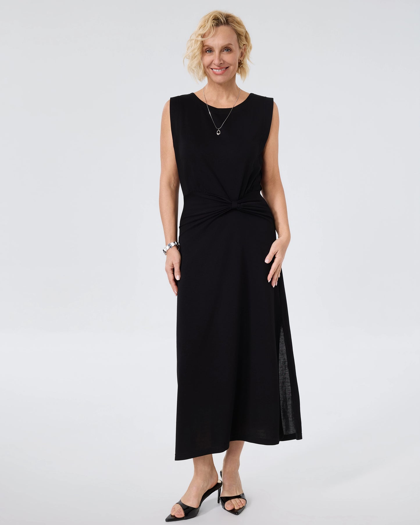 knit knot dress Bandeau Knot Knit Dress Sid Neigum
