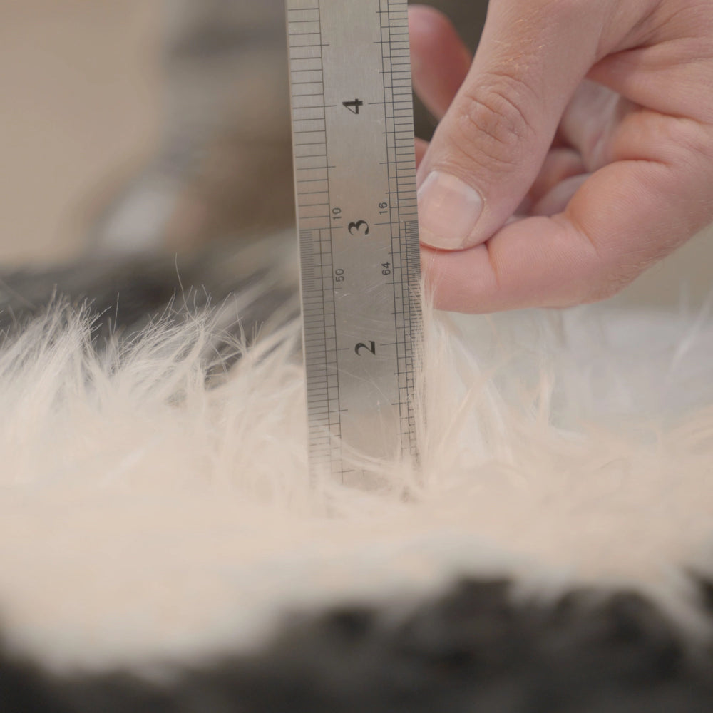 
                      
                        Faux Fur Orthopedic Dog Bed / Rug - Panda Shaped
                      
                    